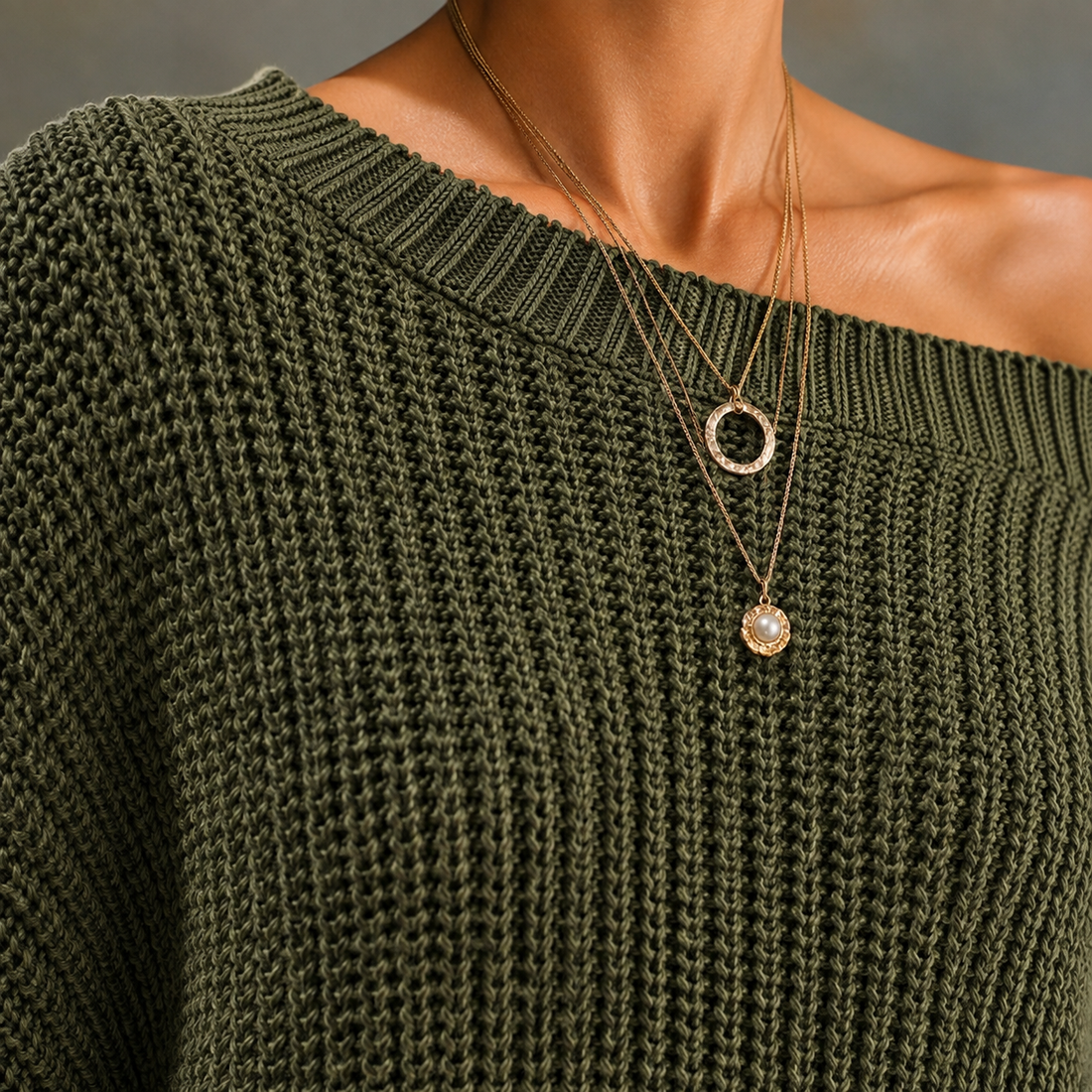 Olympia-Jane Off Shoulder Top - Lead Product Detail