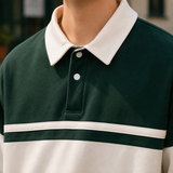 Arthur-West Polo Sweatshirt - Lead Product Detail