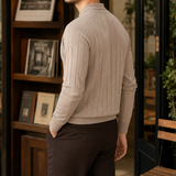 Cedric Ribbed Sweater - Lead Alternate View