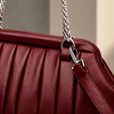 Manfredi Pleated Handle Bag - Lead Product Detail