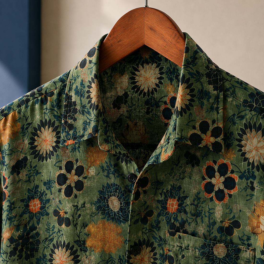 Anders Floral Shirt - Lead Product Detail