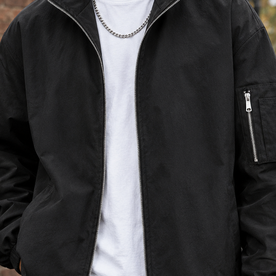 Julian-West Flight Jacket - Lead Product Detail