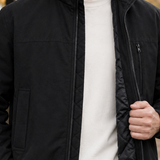 Reinhold-West Stand Collar Jacket - Lead Product Detail