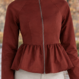 Valerie-Belle Peplum Jacket - Lead Product Detail