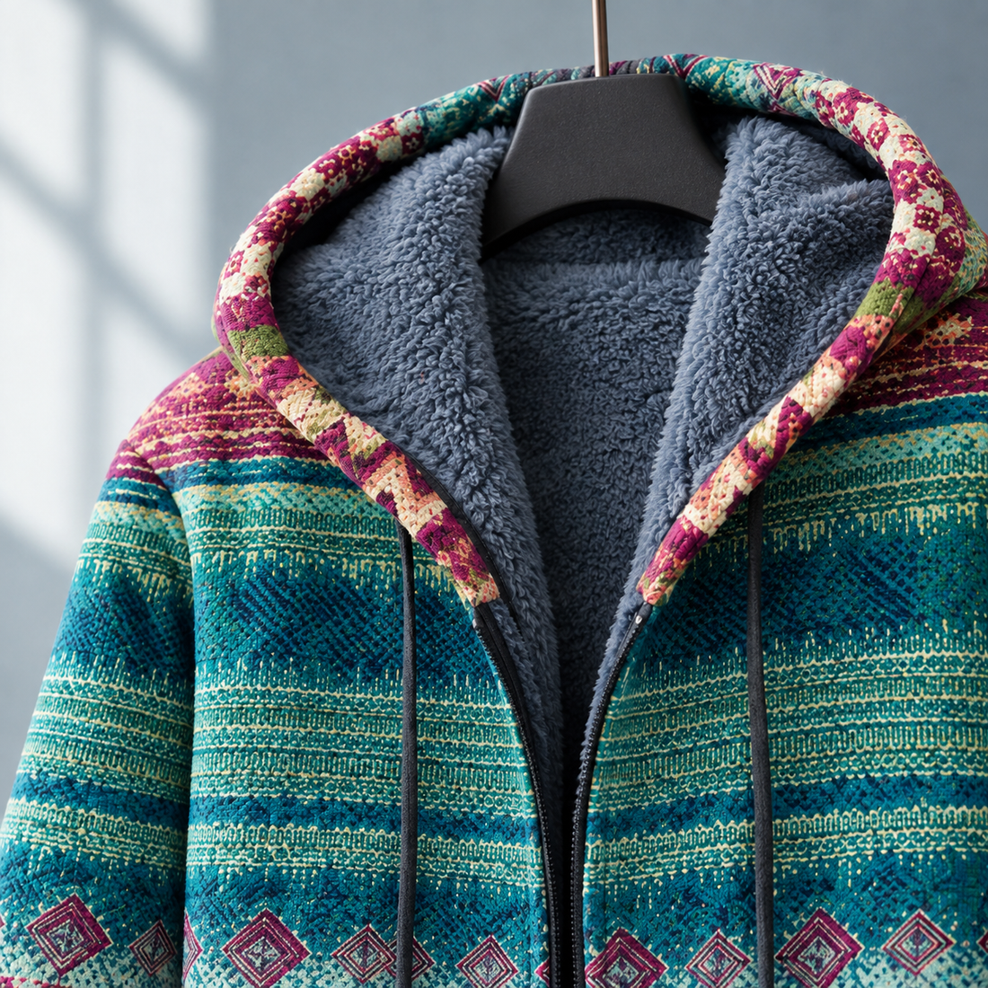 Matthias-Grant Hooded Cardigan - Lead Product Detail