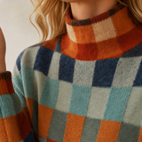 Anais-Grace Check Sweater - Lead Product Detail