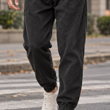 Kai-Grey Tapered Corduroy Pants - Lead Product Detail