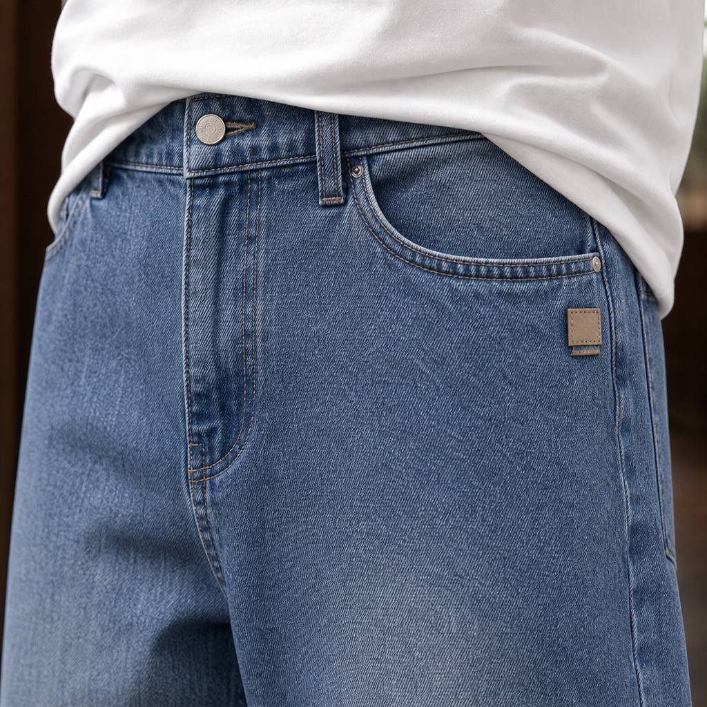 Edouard Wide-Leg Jeans - Lead Product Detail
