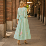 Clara-Grace Floral Maxi Dress - Lead Alternate View