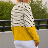 Antonia Spotted Sweater - Lead Alternate View