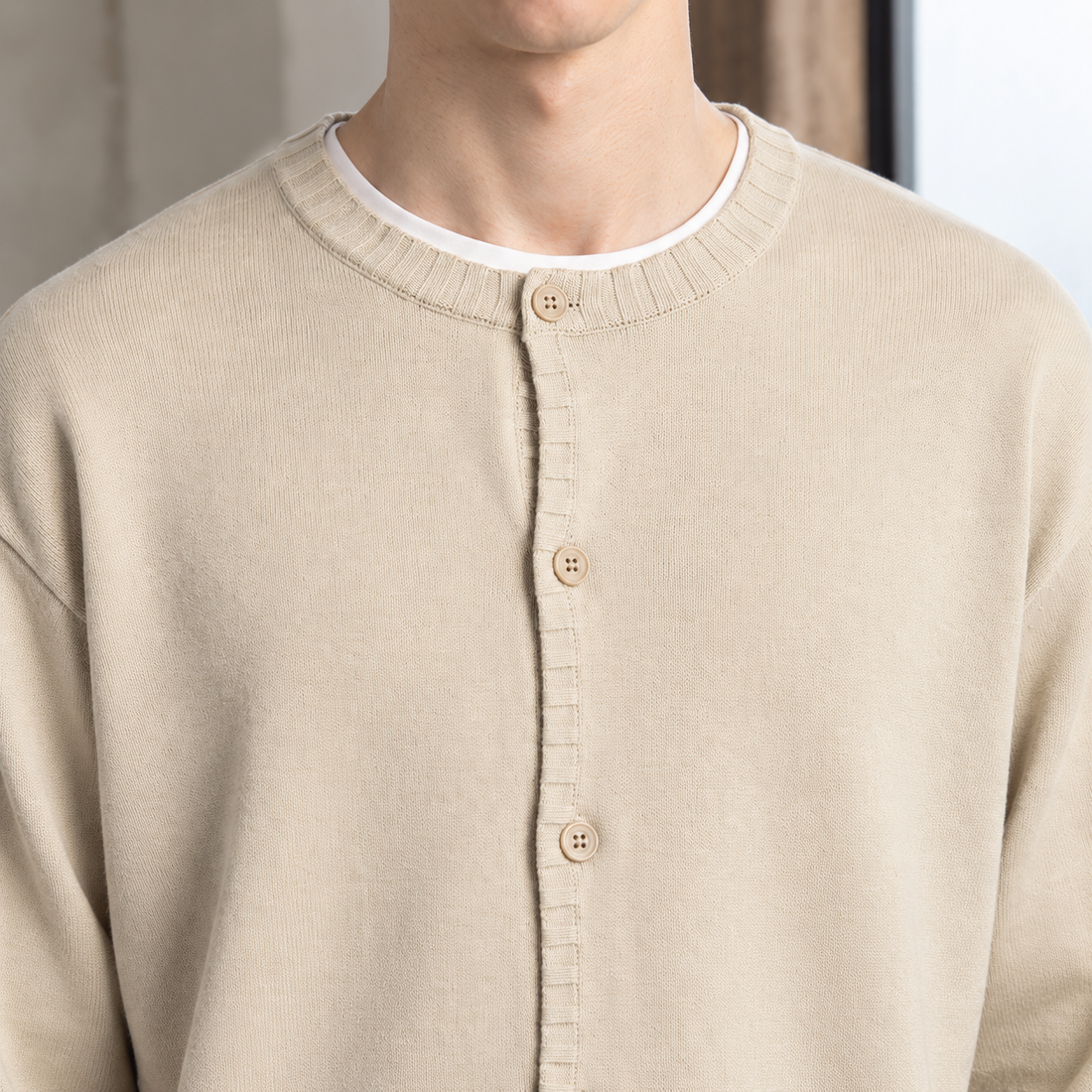 Adrian-Tate Button-Front Cardigan - Lead Product Detail