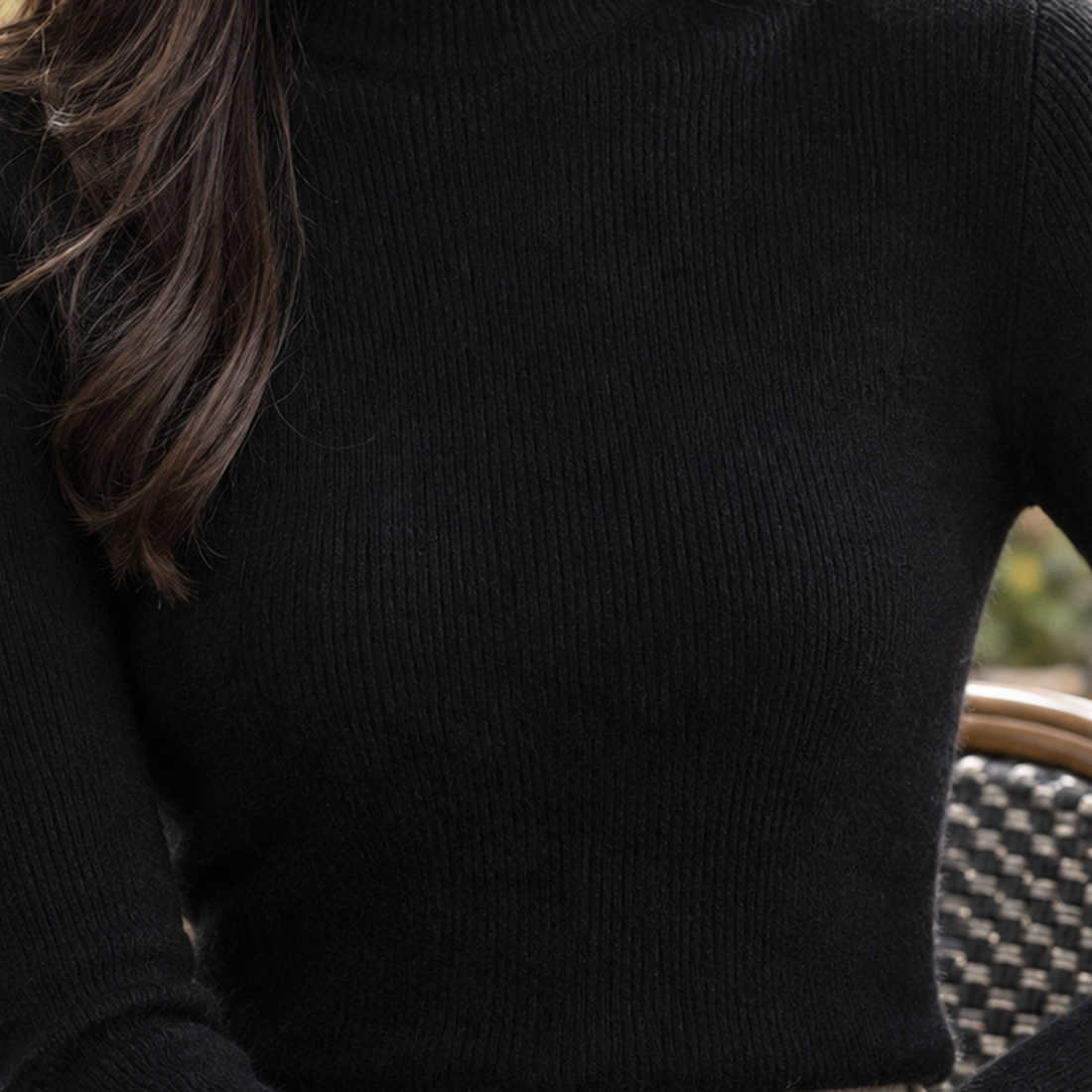 Christabel-Eve Ribbed Sweater - Lead Product Detail