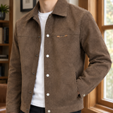 Anders-Scott Suede Jacket - Lead Product Detail