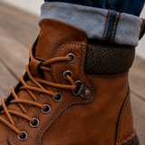 Falcone Moc Toe Boots - Lead Product Detail