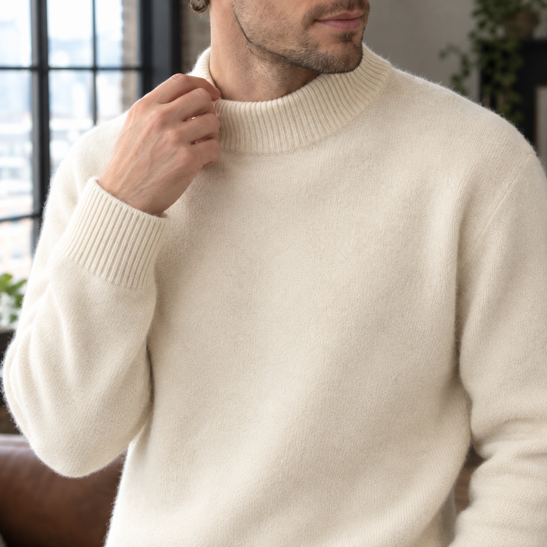 Victor-Ellis Cashmere Sweater - Lead Product Detail