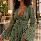 Rosalie-Faye Shimmer Maxi Dress - Lead Product Detail