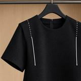 Maylis-Grace Textured Shift Dress - Lead Product Detail