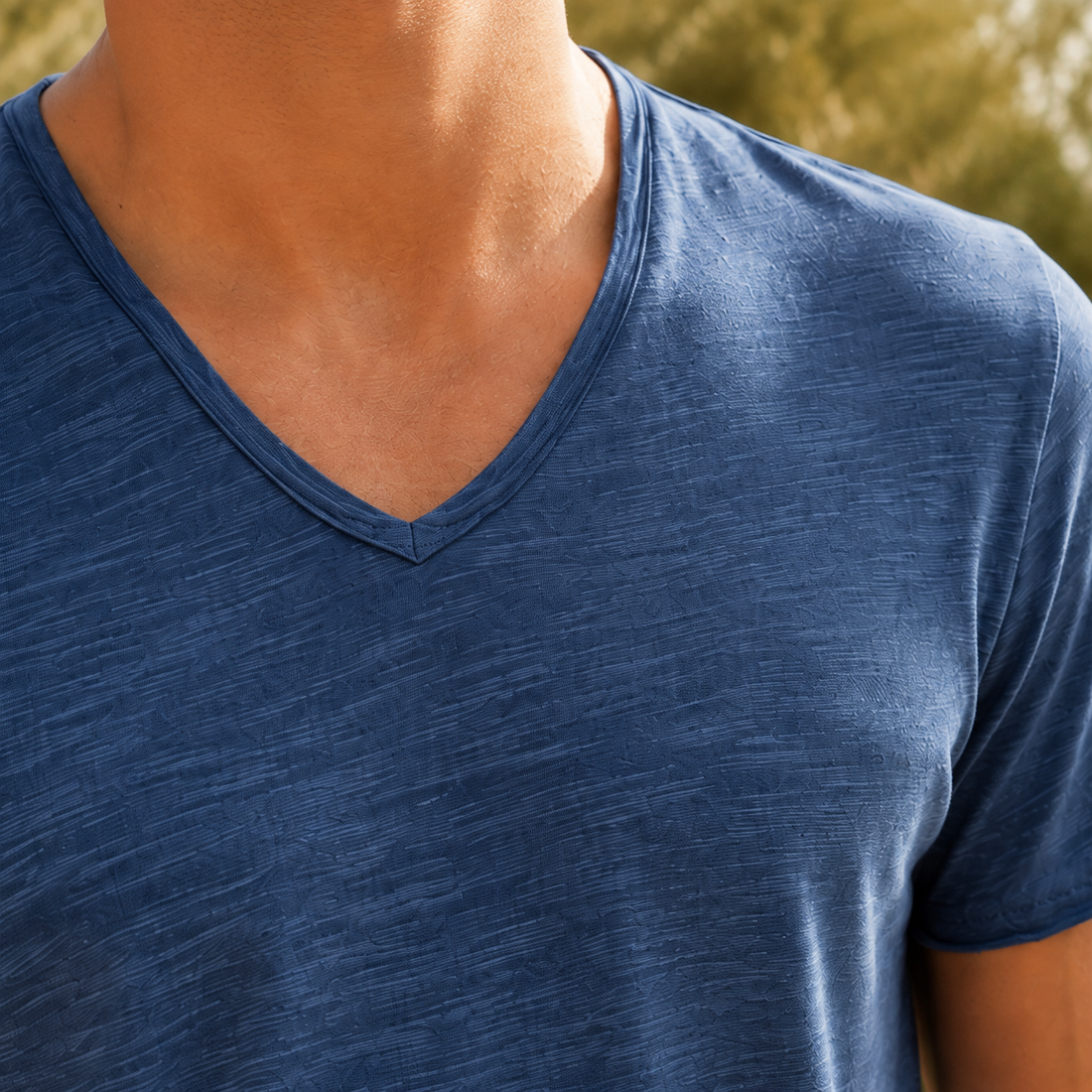 Ennis-Grant V-Neck Tee - Lead Product Detail