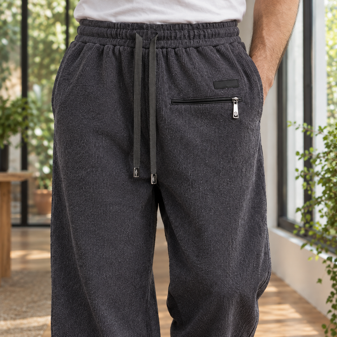 Alec-Miles Wide-Leg Pants - Lead Product Detail