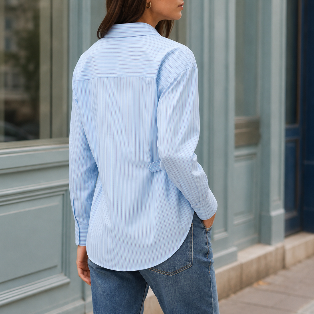 Talia Cinched Shirt - Lead Alternate View