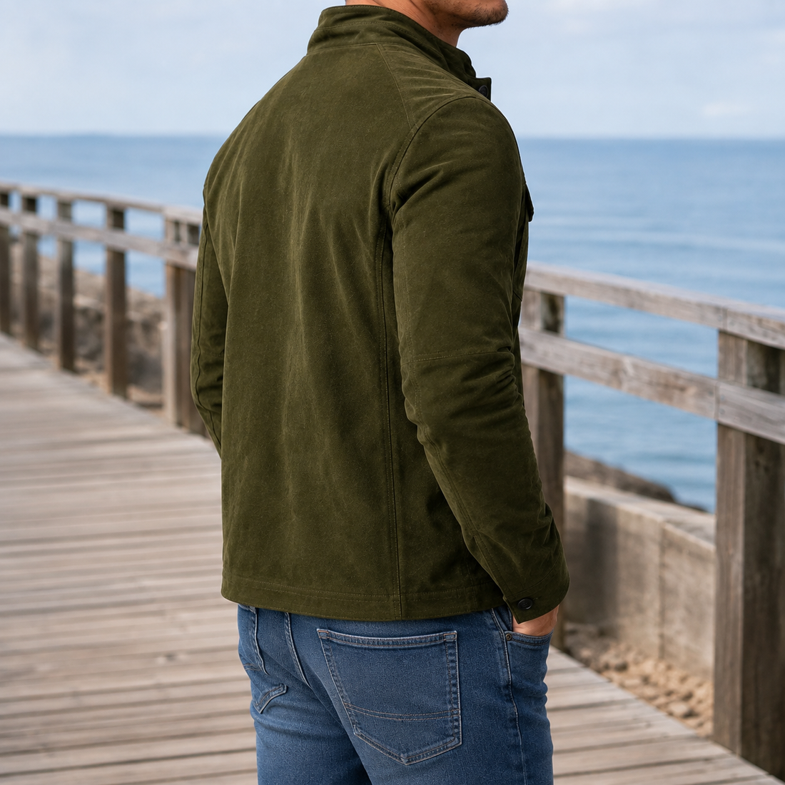 Magnus Military Jacket - Lead Alternate View