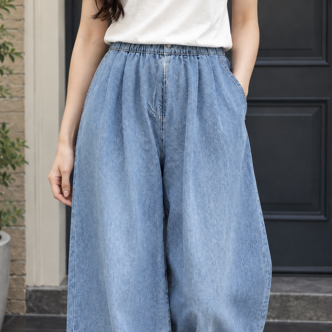 Sidonie Wide Leg Pants - Lead Product Detail