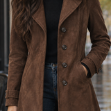 Ernestine-Rae Suede Jacket - Lead Product Detail