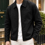 Ennis-West Textured Jacket - Lead Product Detail