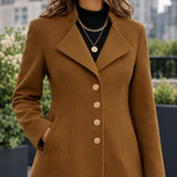 Giselle-Grace Wide Collar Coat - Lead Product Detail