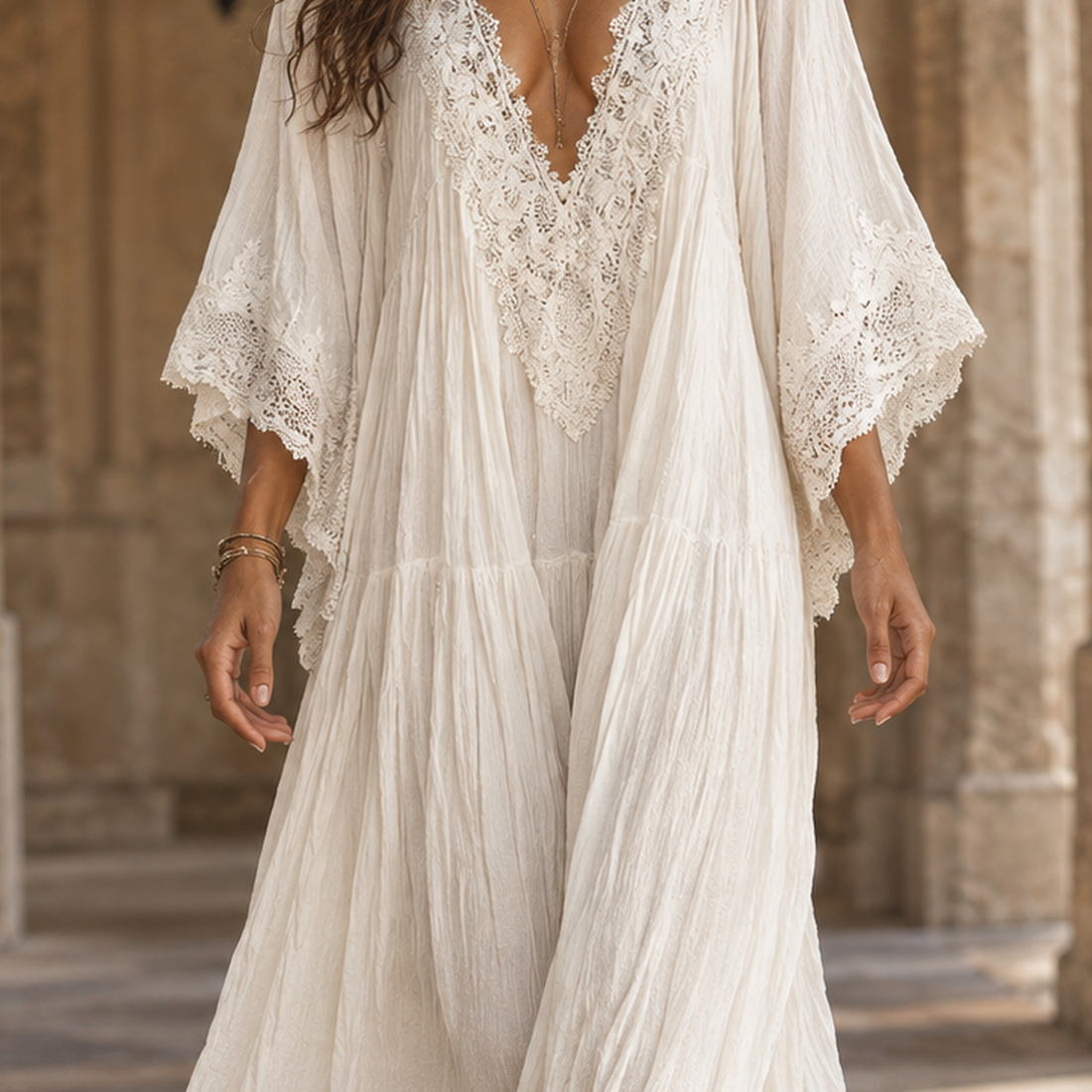 Tara-Hope Lace Maxi Dress - Lead Product Detail