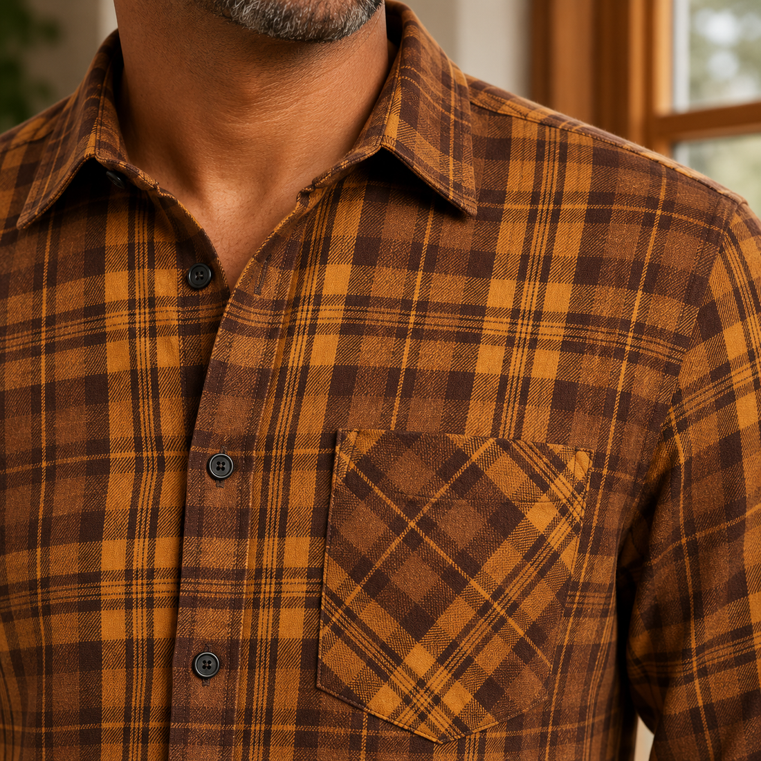 Francis-Grant Plaid Shirt - Lead Product Detail