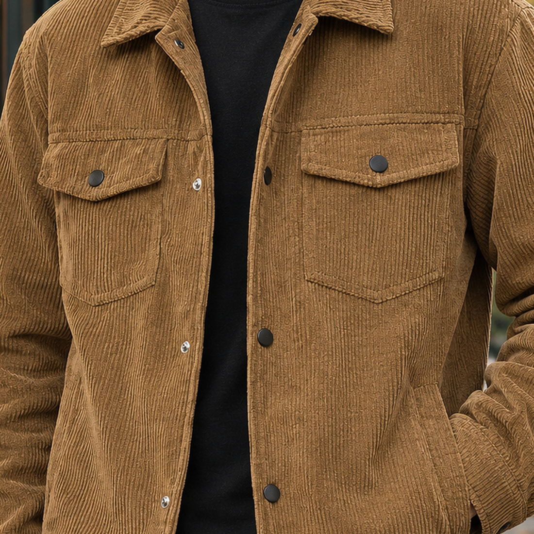 Kasimir-Cole Corduroy Jacket - Lead Product Detail