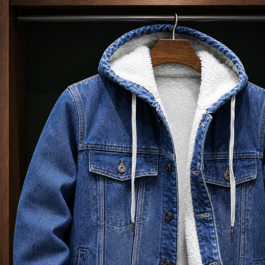 Beckett-Rhys Hooded Jacket - Lead Product Detail