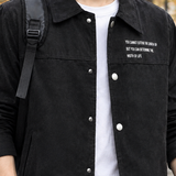Malcolm-Dean Suede Jacket - Lead Product Detail