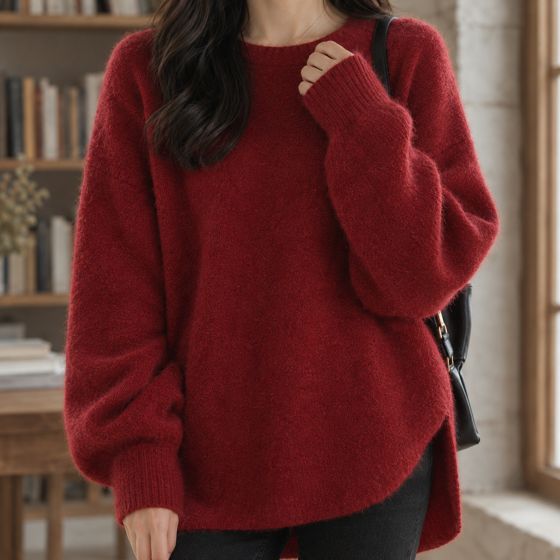 Ariane-Sage Crewneck Sweater - Lead Product Detail