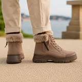 Vinci Cuffed Boots - Lead Alternate View