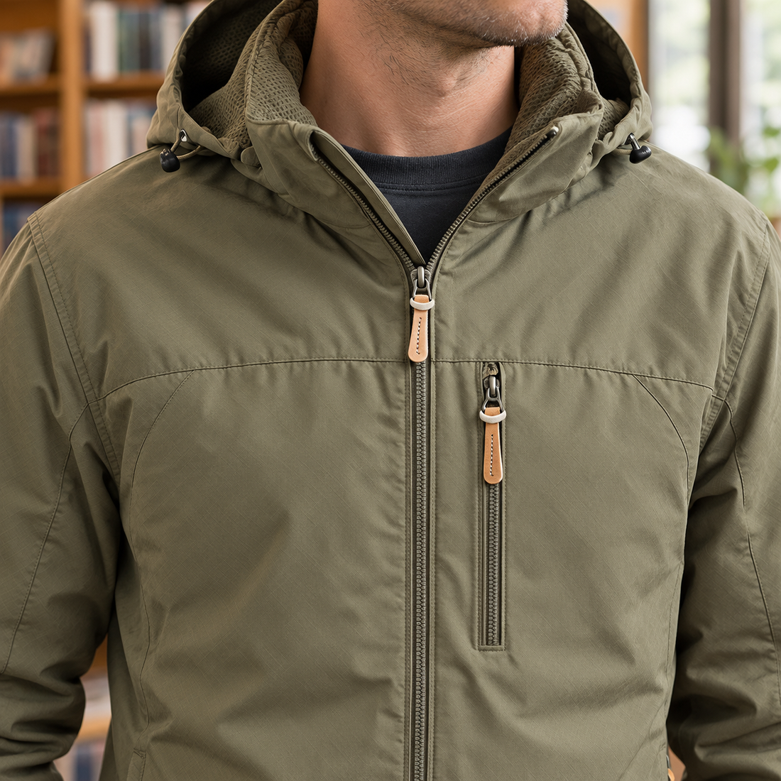 Eamon-Ellis Hooded Jacket - Lead Product Detail