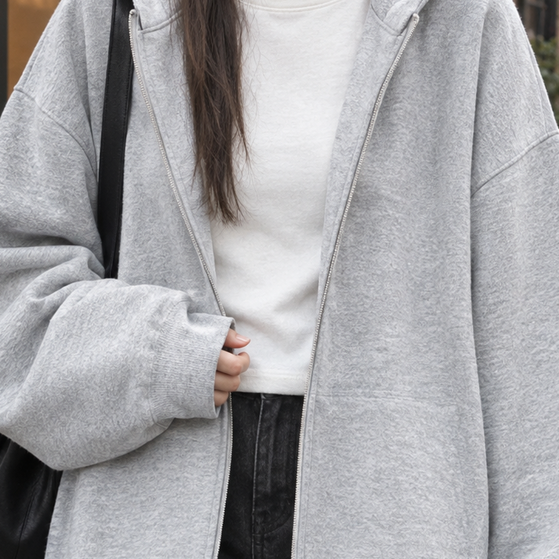 Alice-Hope Oversized Hoodie - Lead Product Detail