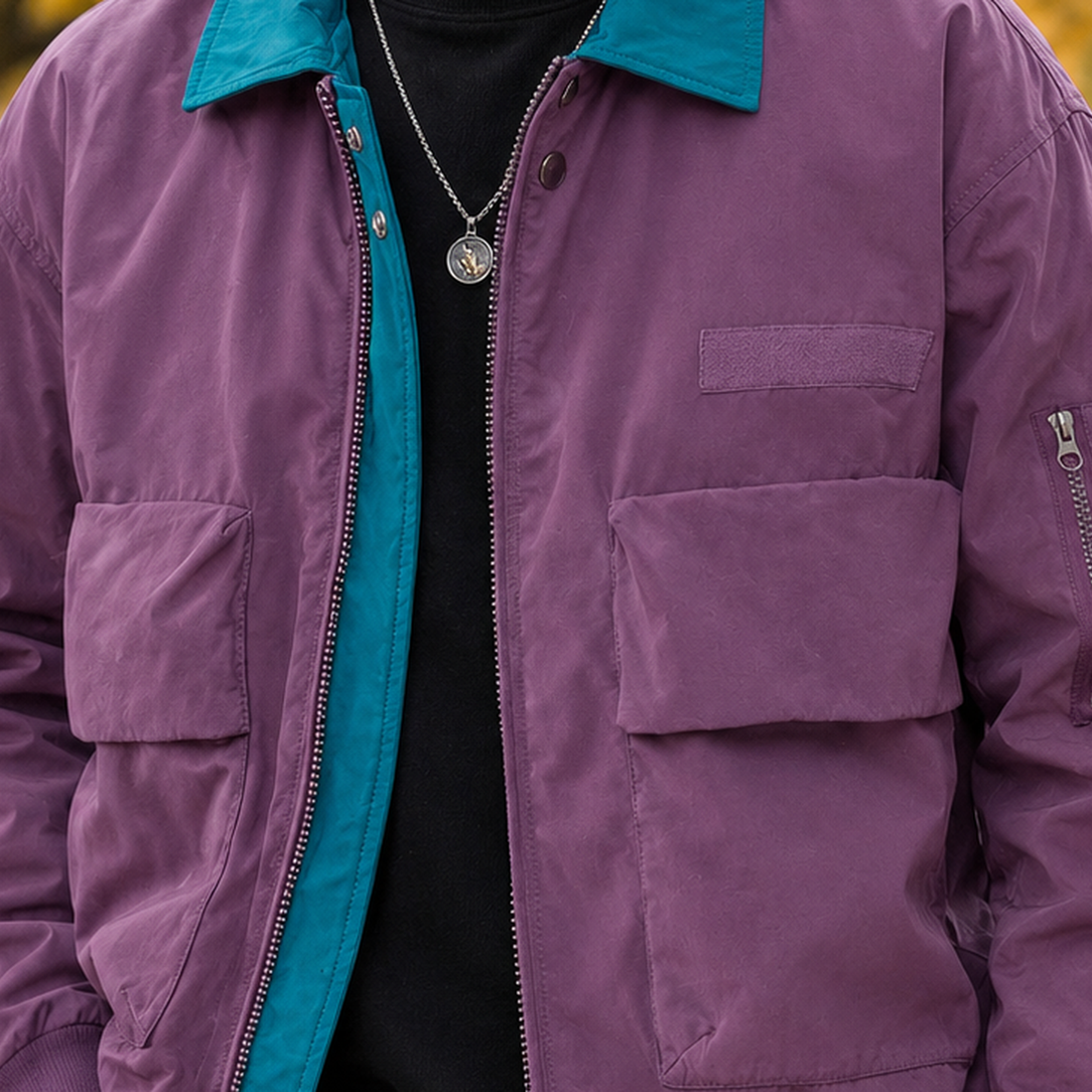 David-West Utility Jacket - Lead Product Detail