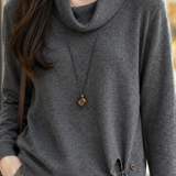 Samantha-Kate Cowl Neck Sweater - Lead Product Detail