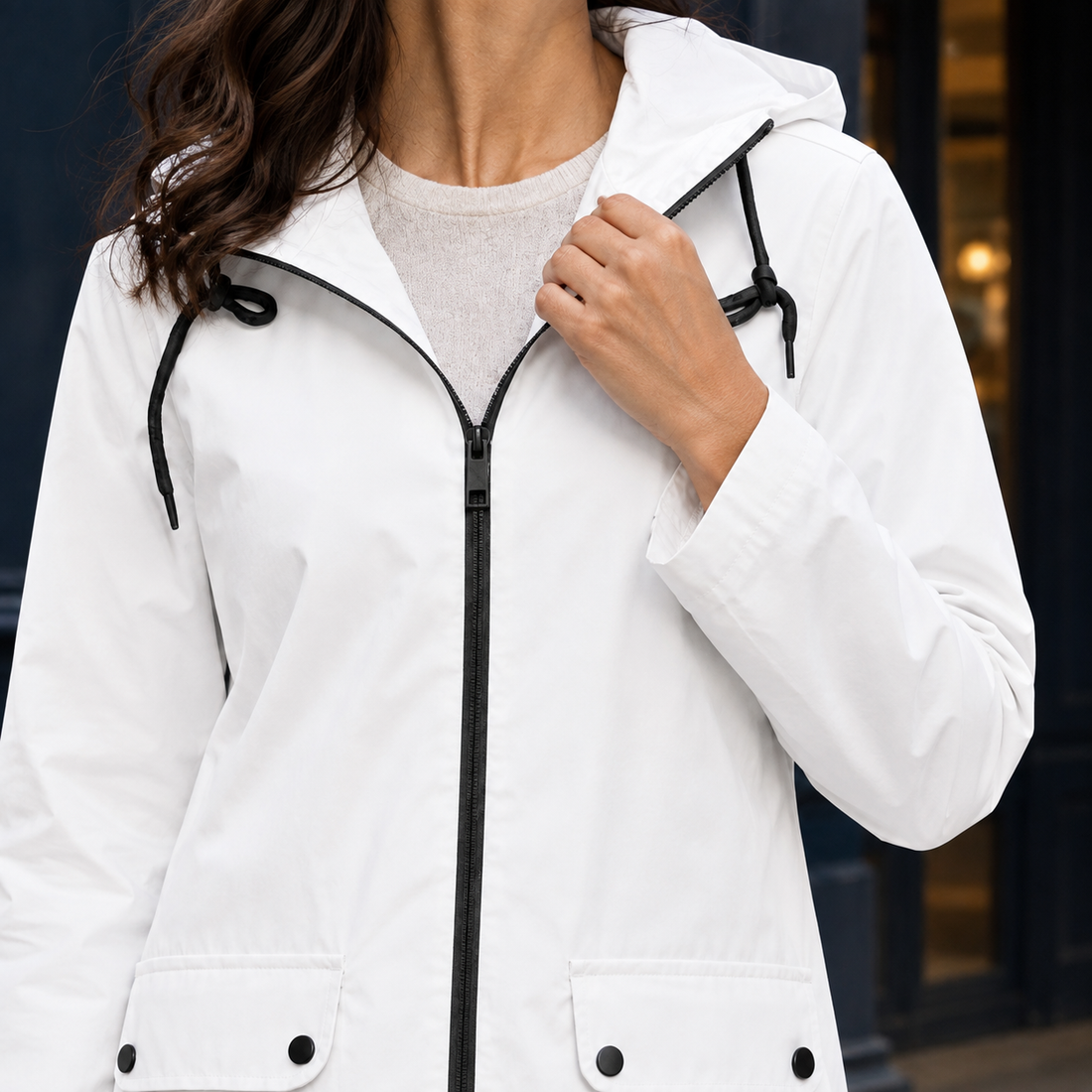 Ottilia-Hope Hooded Jacket - Lead Product Detail