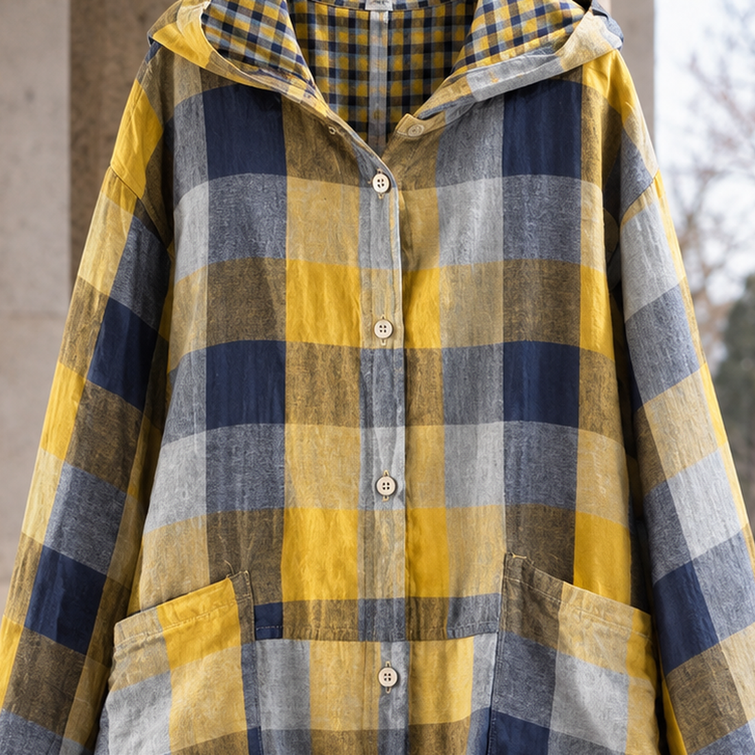 Sterling-Wren Plaid Jacket - Lead Product Detail