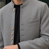 Audric Stand Collar Jacket - Lead Product Detail