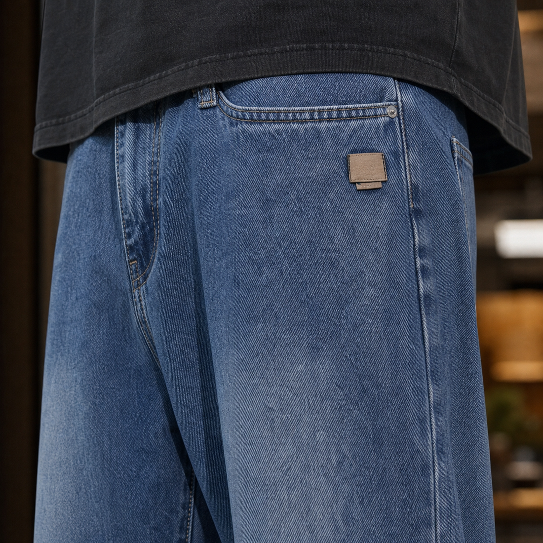 Edouard Wide-Leg Jeans - Lead Product Detail