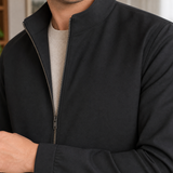 Anthony-York Stand Collar Jacket - Lead Product Detail