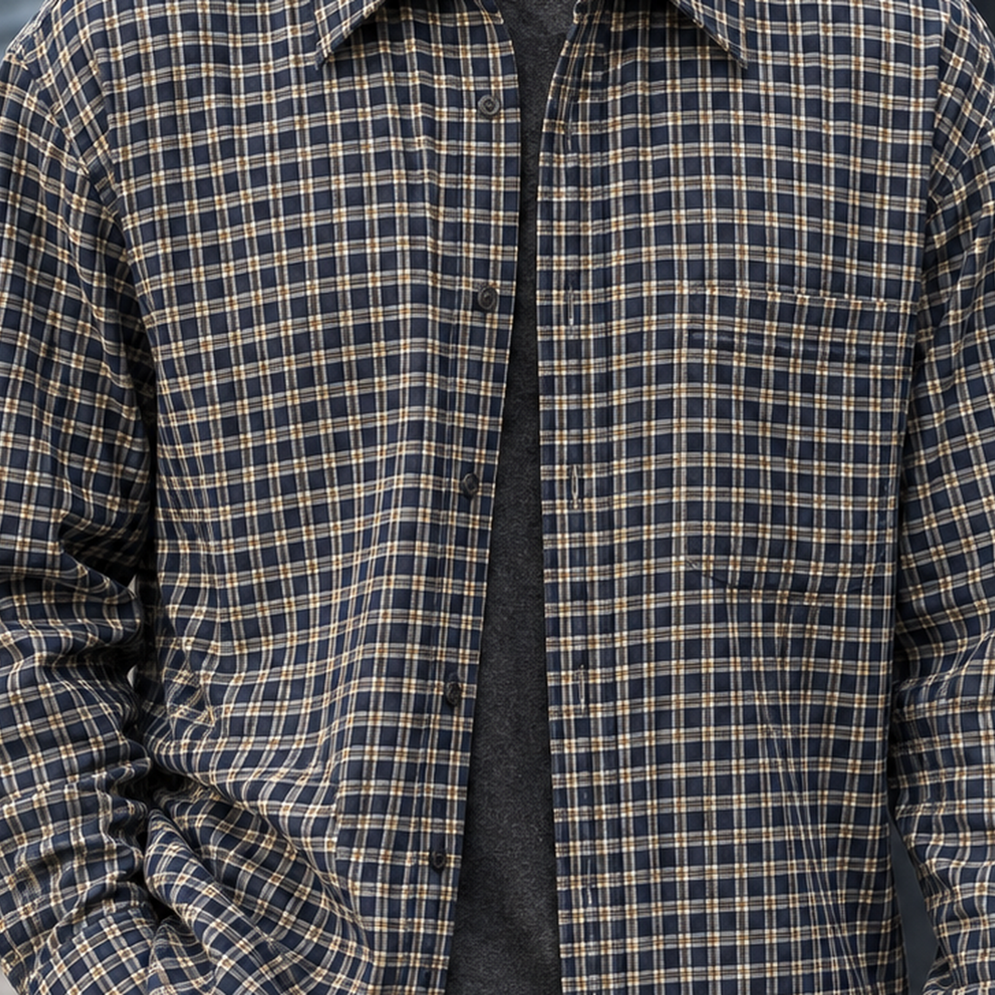 Godfrey-Jude Plaid Shirt - Lead Product Detail