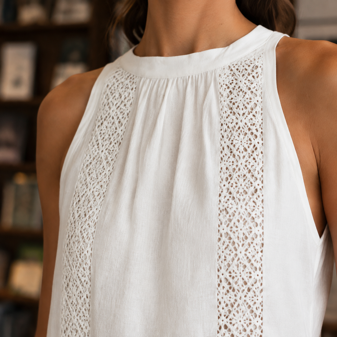 Vera-Kate Lace Panel Dress - Lead Product Detail