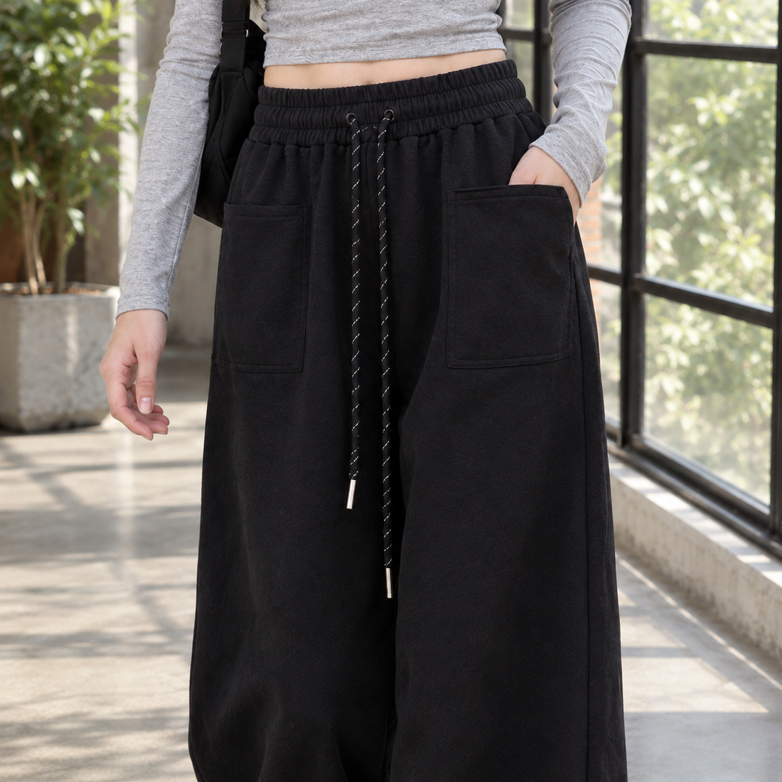 Severine Wide Leg Pants - Lead Product Detail