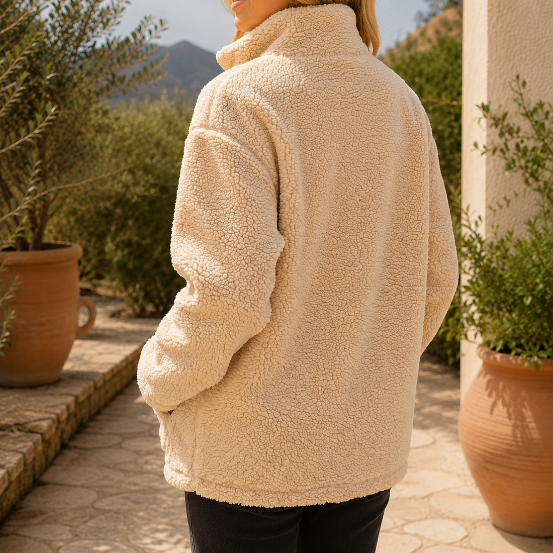 Tamsin Teddy Jacket - Lead Alternate View