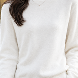 Rosalie-Pearl Mock Neck Sweater - Lead Product Detail